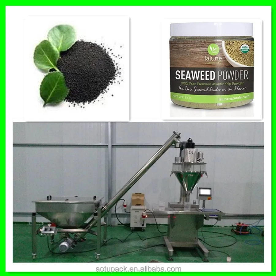 Spirulina extract powder bag filling machine