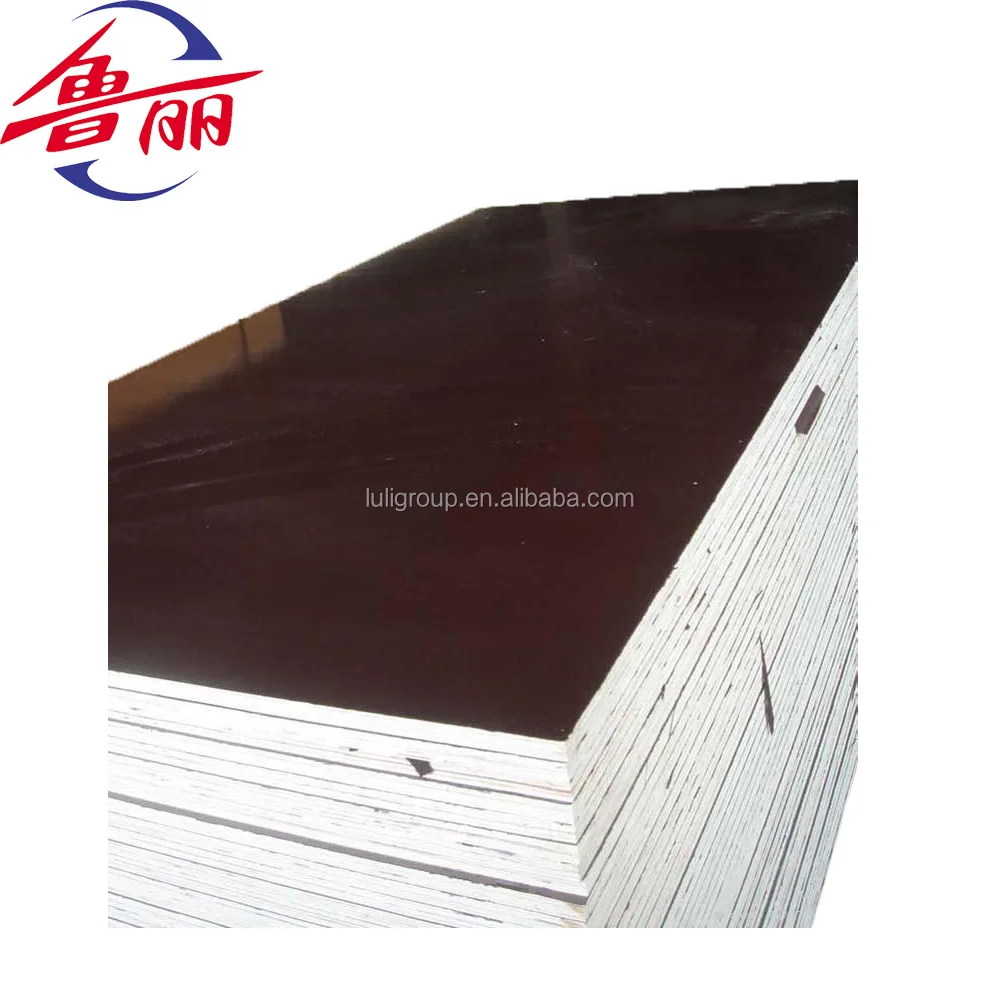 18mm film faced plywood /brown film faced plywood /hardwood core shuttering board