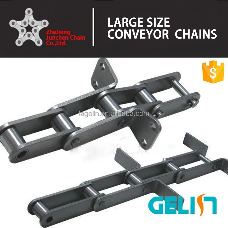 Feed Mill food large size scraper conveyor roller chain TGSS