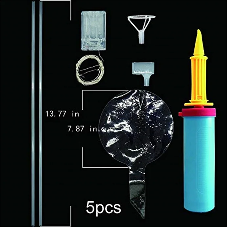 Factory Wholesale Festival Christmas Glowing Led Balloons Flashing