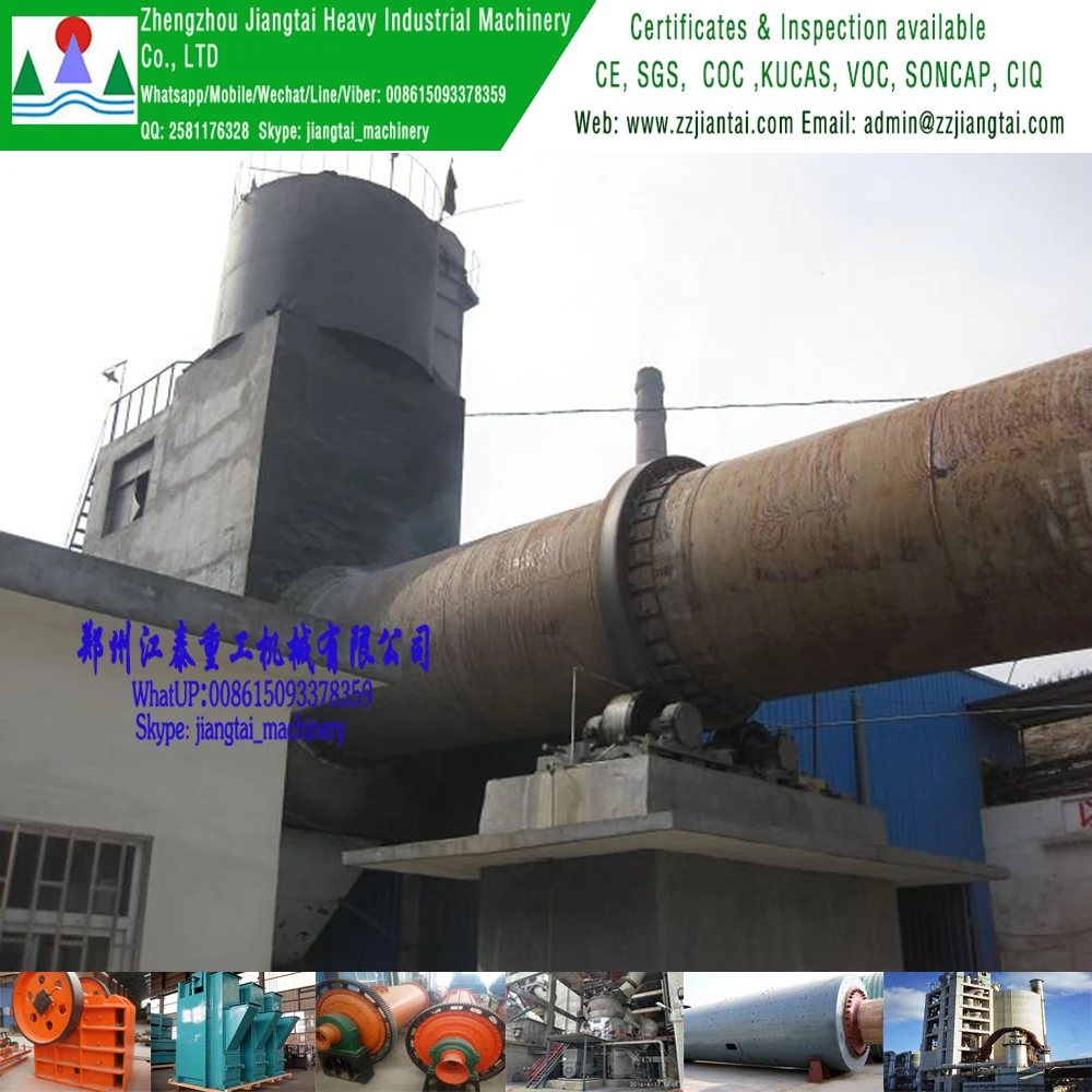 high capacity polysius rotary kiln