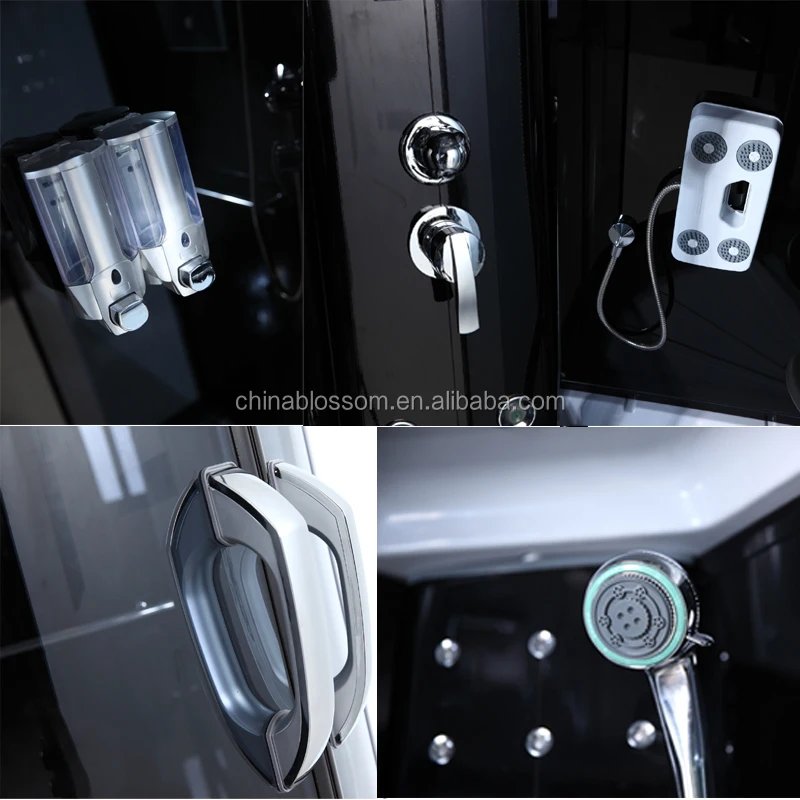 computer controlled dry steam dusche room sauna room shower cabin sauna