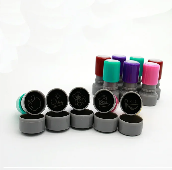 
Custom office self inking stamp mount handle 