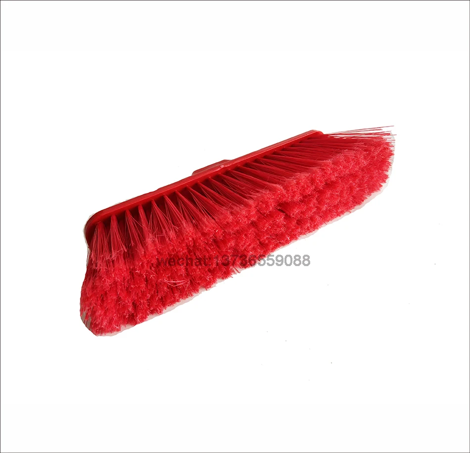 Товар № 0578n, чистящая щетка из натурального полипропилена для дома и улицы, щетка с мягкой щетиной и деревянной ручкой