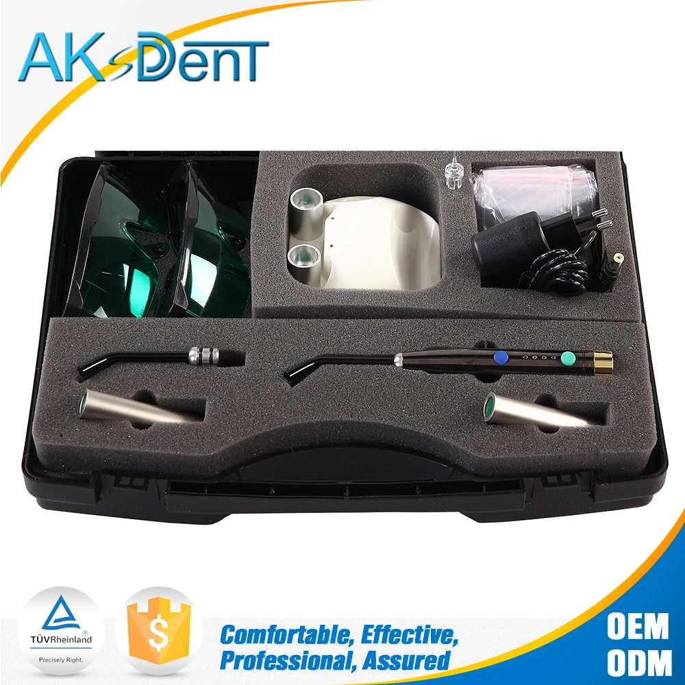 AKsDenT F3WW Dental Diode Laser Low Level Laser therapy Photo-activated Disinfection ( PAD ) Diode Heal Laser