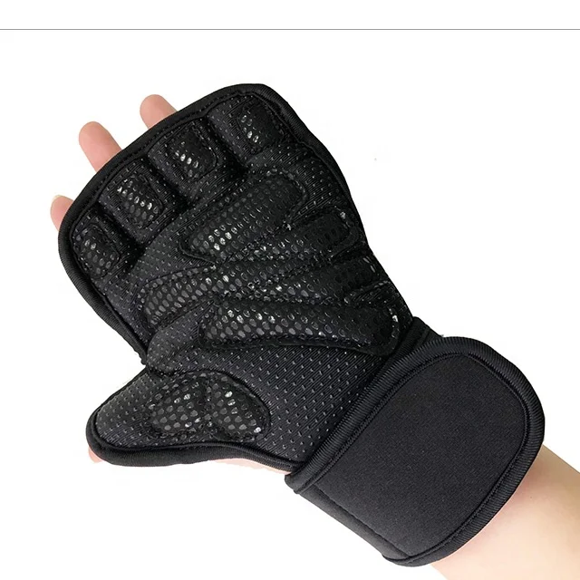 
Wholesale Custom Logo Neoprene Training Fitness Exercise Weight Lifting Gym Sports Gloves 