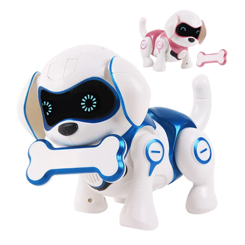2018 Robot Toy Dog Electronic Pet Dog Interactive Puppy Respond to Touch Walking Talking BO Dog Toys For Kids 961