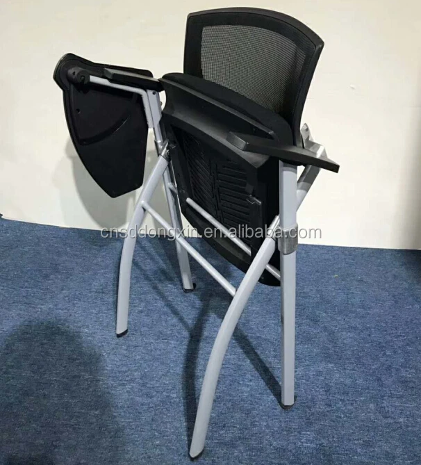 Hot sale student chair school chair with writing tablet for training