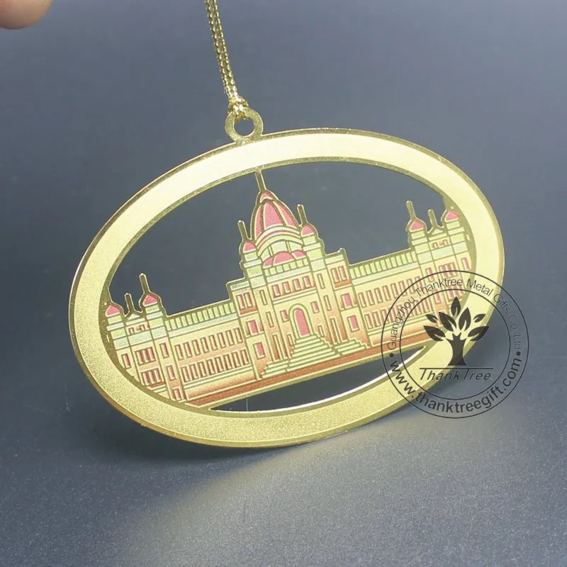 metal crafts items wholesale antique brass ornaments for Christmas decoration new year decoration