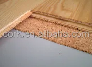 Natural Cork Sheet Cork Roll Flooring Underlayment