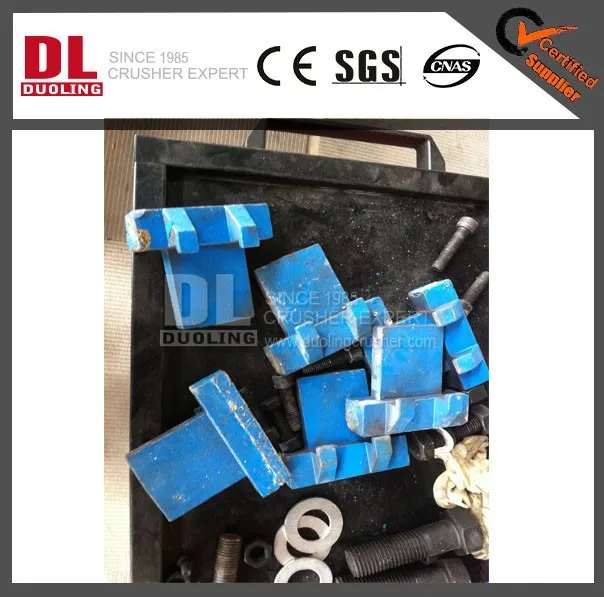 VSI PARTS ROTOR TIPS SET CRUSHER WEAR PLATES