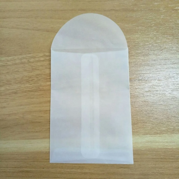 
Low Price Custom Mini Translucent Waxed Sulfuric Acid Paper Envelopes 