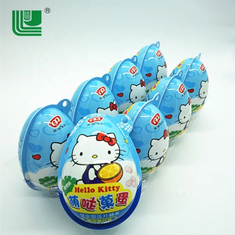 High quality wholesale chocolate candy egg with toy