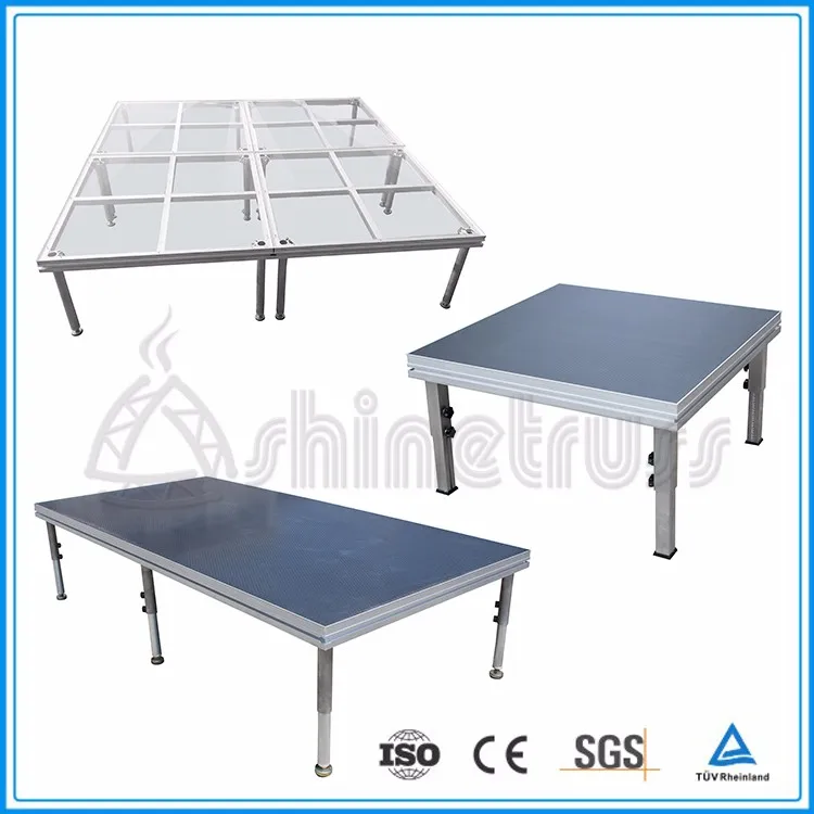 TUV безопасности регулируемая высота платформы модульная события этапе система