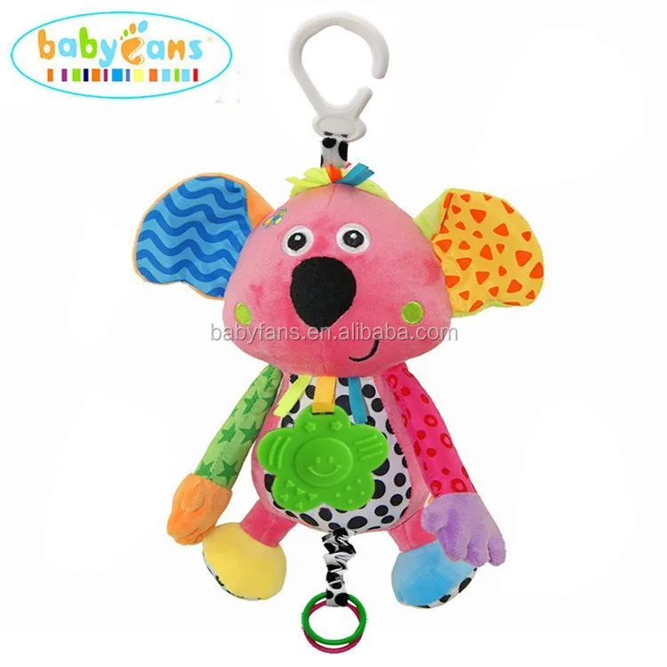0-8 month baby toys plush animals  koala musical toy for kids