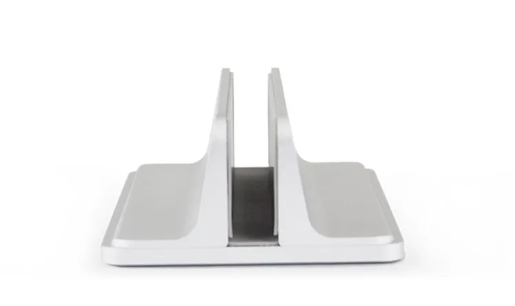 Aluminum width adjustable   desk vertical laptop mount stand for Macbook ipad tablet
