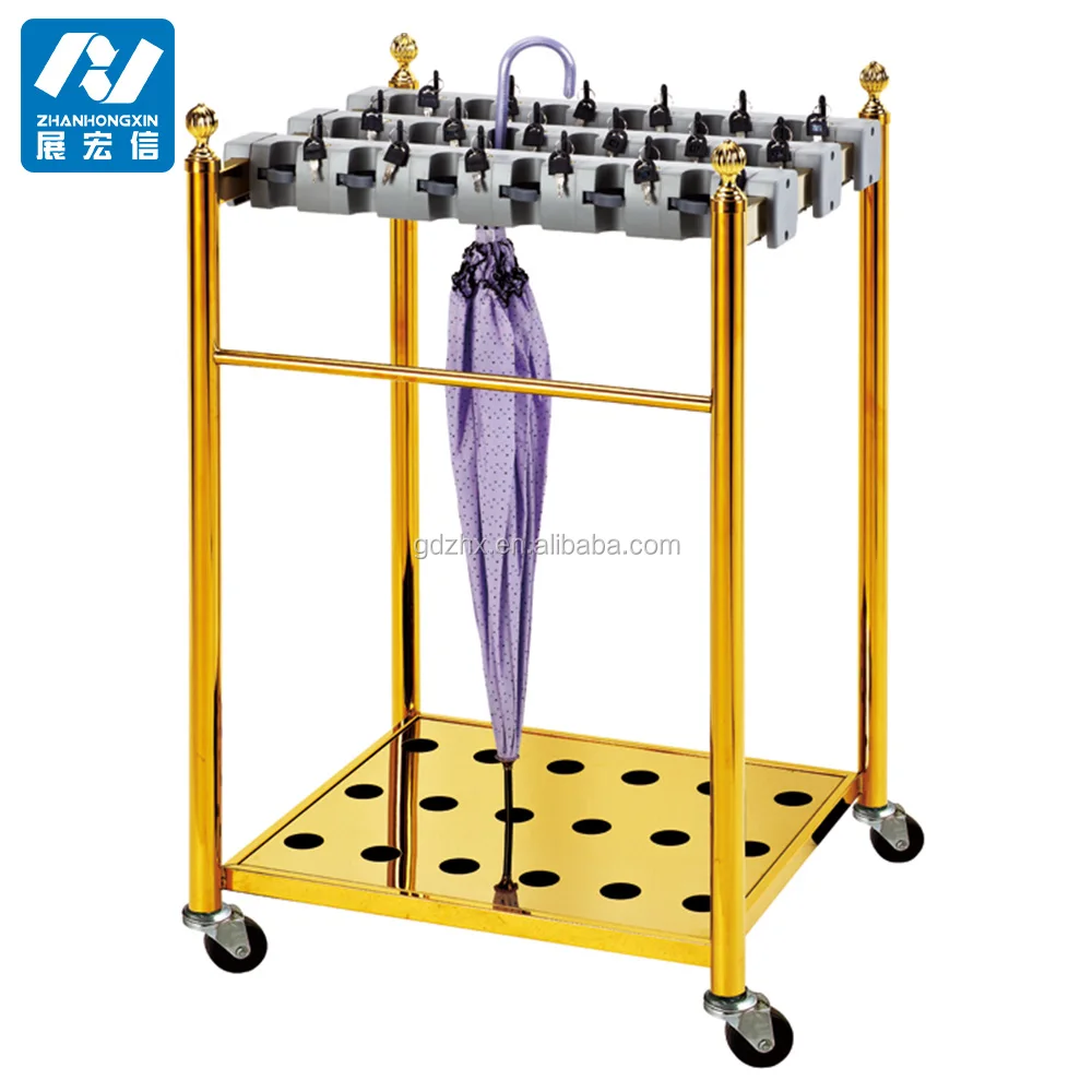 Декоративная металлическая подставка для зонта