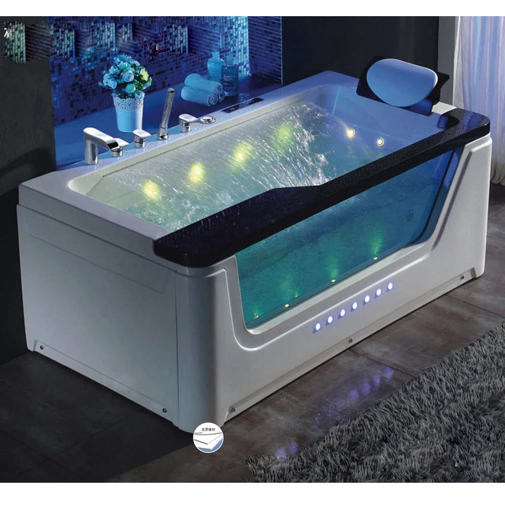 CLASIKAL Independent Massage Bathtub Acrylic Material Multifunctional Massage Bathtub Shenzhen Factory Direct Sales Hotel Home