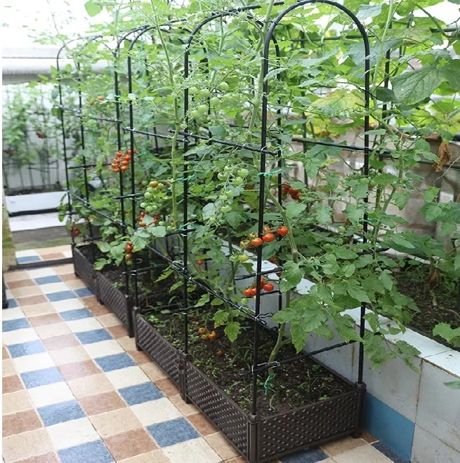 2 pieces set China Factory Manufacture High Quality Custom Logo Plastic Planting Box