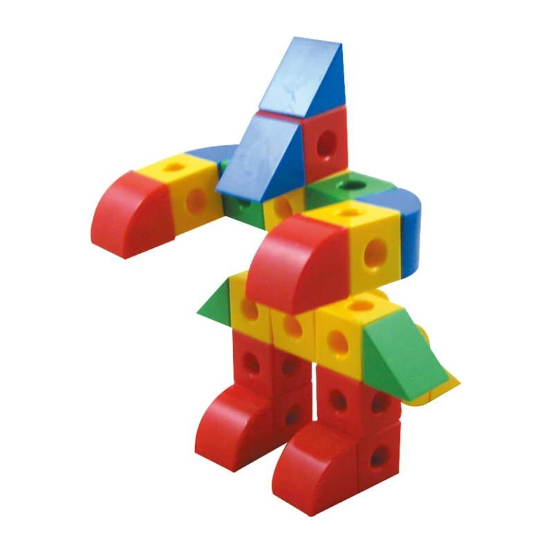 Plastic Snap Connecting Linking Construction Cubes Kids Toys Other Educational Toys