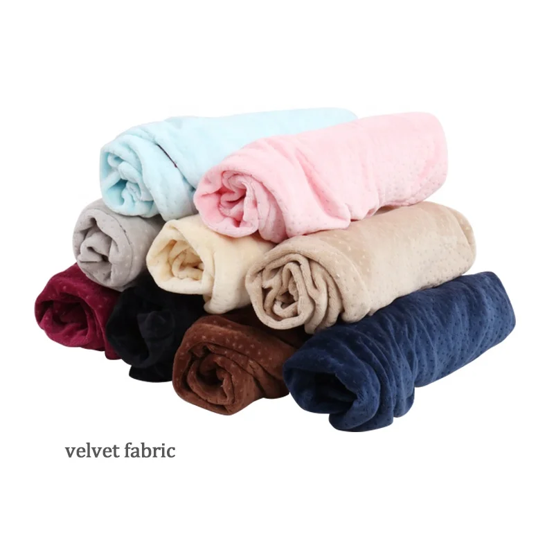 Black Color Jacquard Velvet Fabric Cover Memory Foam U Shape Pillow Travel Neck Pillow