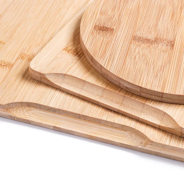 Affordable Prices Large Medium and Small Sizes Bamboo Chopping Board Set