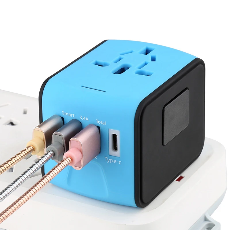International Travel Adapter With Usb Universal Travel Adapter