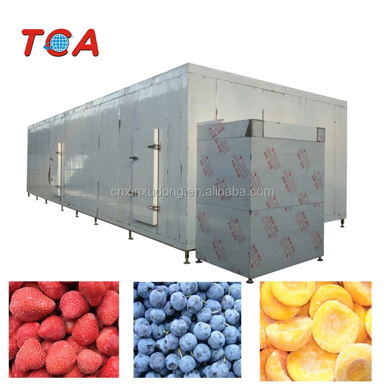 5 ton blast freezer for fish shrimp