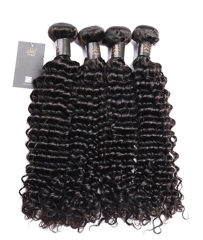 3 пучка бразильских дешевых вьющихся человеческих плетеных волос