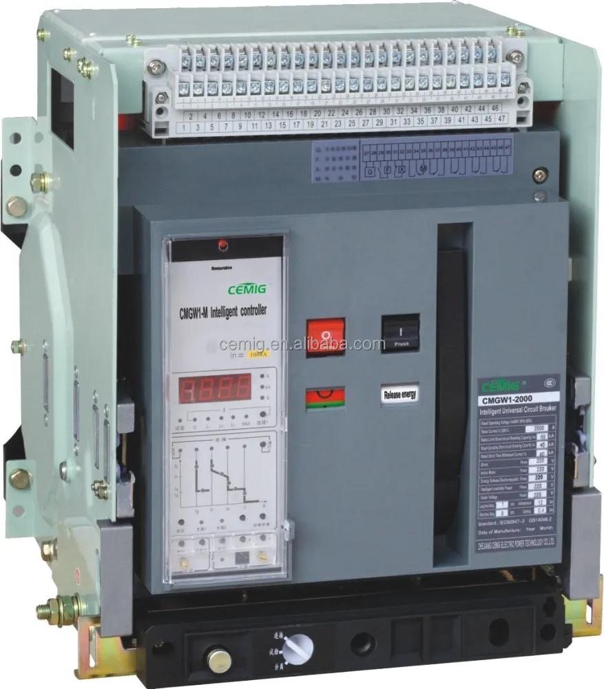 Интеллектуальный тип универсальный выключатель ACB 2000A