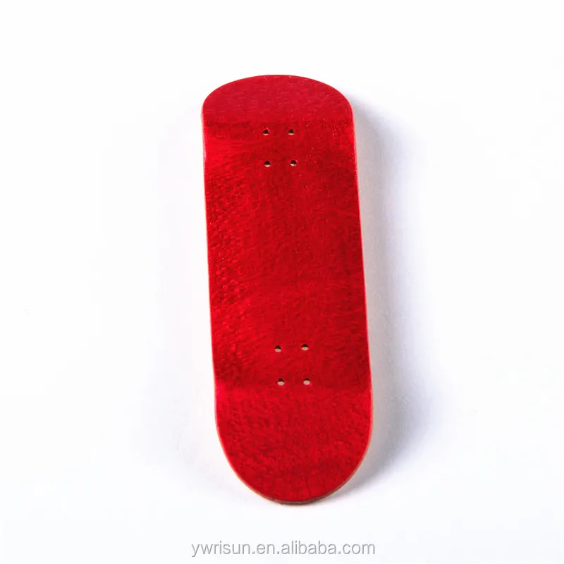 
OEM colors blank wood finger skateboard deck blank maple wood skateboard customized size 