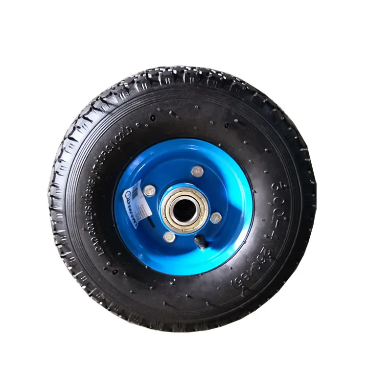 Small 10 Inch / 10 In / 10' 10x3.00-4 / 10x300-4 Pneumatic Wheel For Wheelbarrow