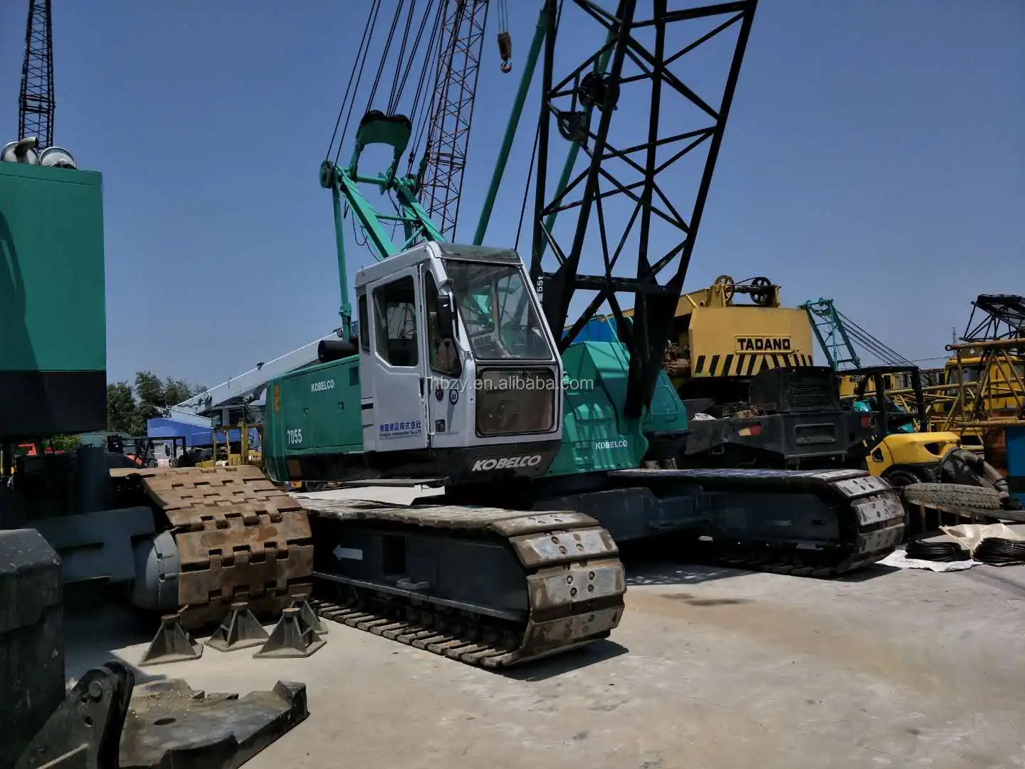 cheap price Kobelco 7055 crawler crane japan made crane