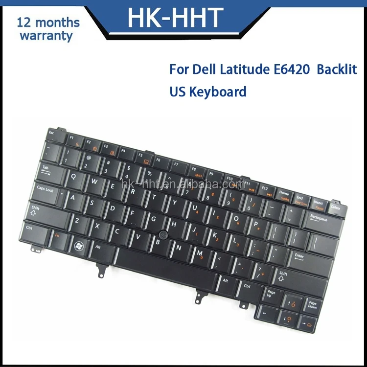 New laptop keyboard for Dell latitude E6420 E6430 E6320 E6220 keyboard US backlight pointer