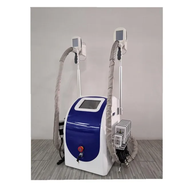 Vacuum cavitation rf laser slim machine 2 cryo handle fat freeze portable