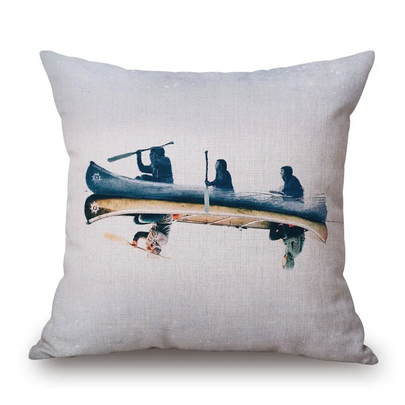 
Morden design OEM cushion elephant pillow cover with piping fast shipping 