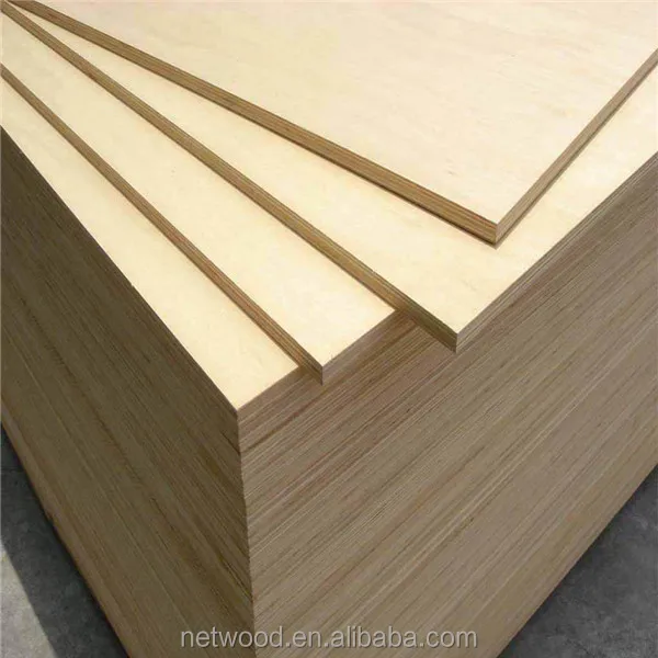 Birch Commercial Plywood /Marine Plywood Sheet Shandong low price packing grade plywood for pallet