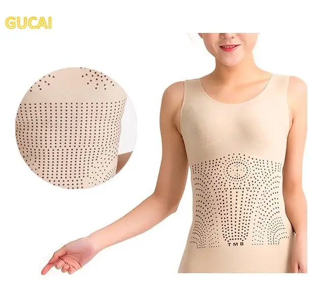 Functional bodysuit for Female Far Infrared Rays Tights Slimming Vest