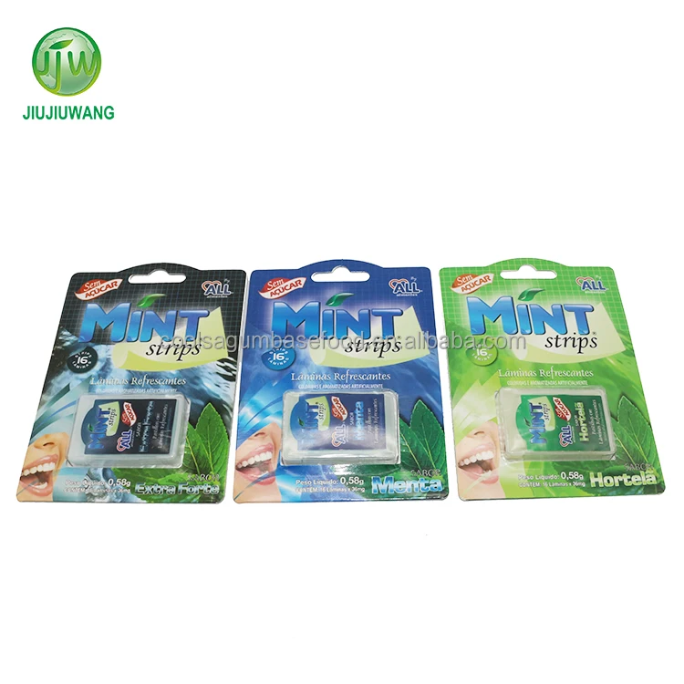 
 Очень сильные прохладные сладкие полоски для ухода за дыханием без сахара  