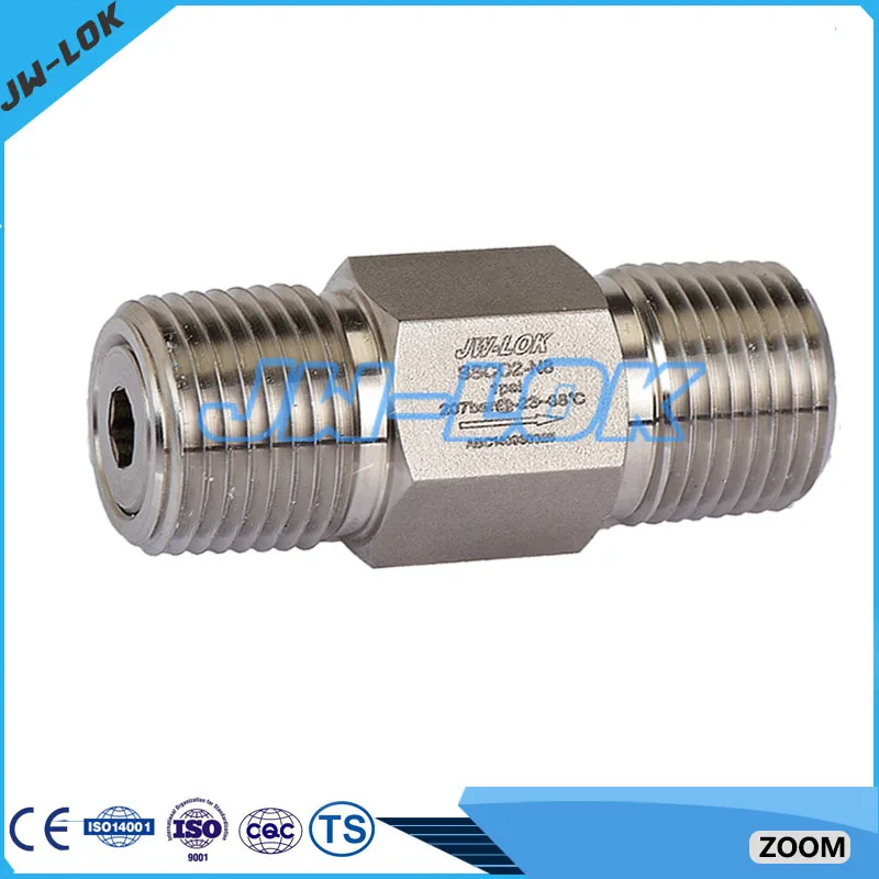 1/4' 3/8' 1/2' compression check valve tip