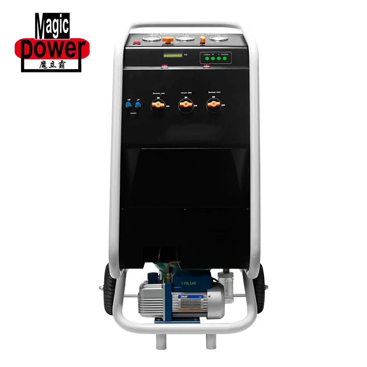 High-tech AC system air conditioning recovery and flushing machine