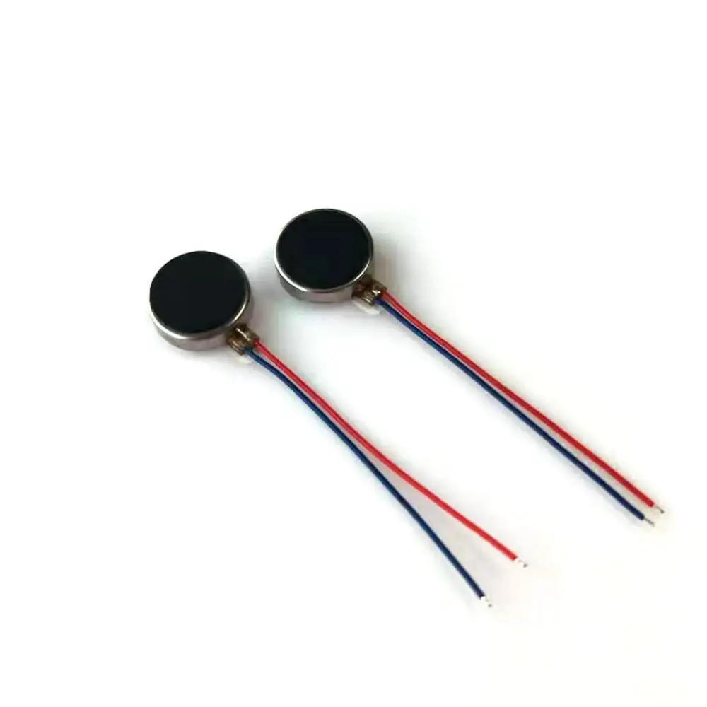 
3V DC 10x2.7MM coin vibrator motor Rated current 80mA with wires 