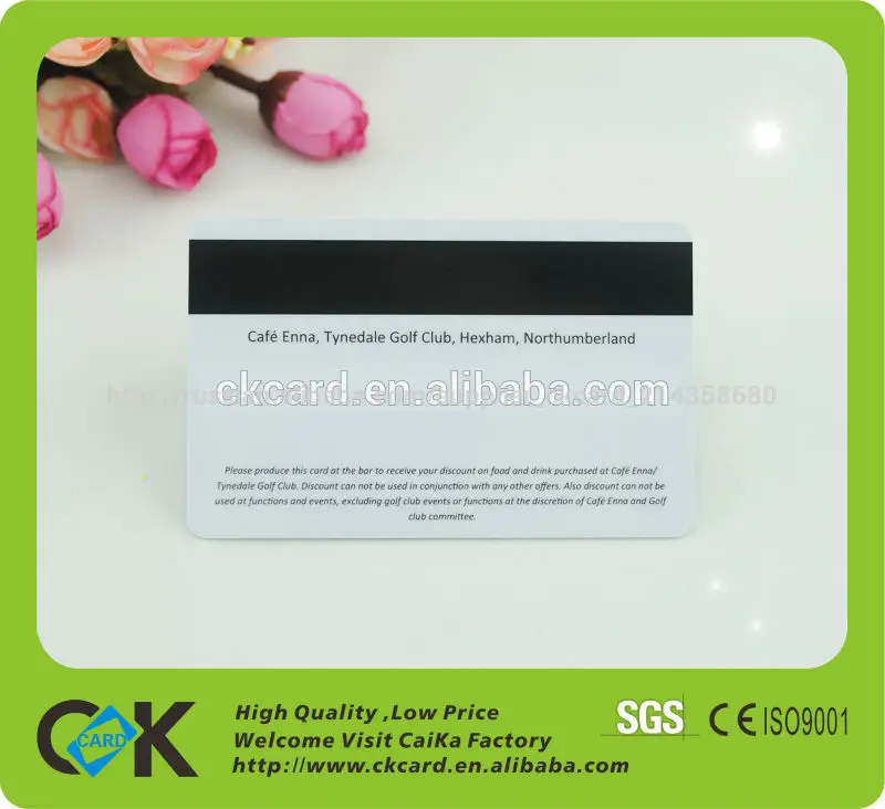 высококачественного пластика пвх подарочная карта завода в шэньчжэне