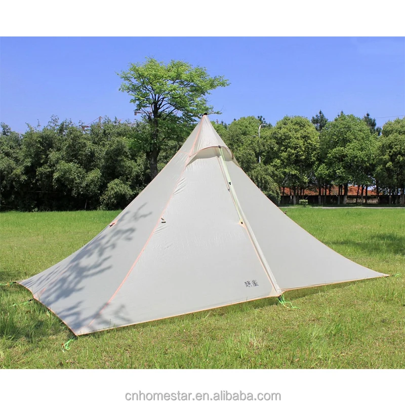 New arrival Oversized Pyramid shaped fabric double swag 12 men tent