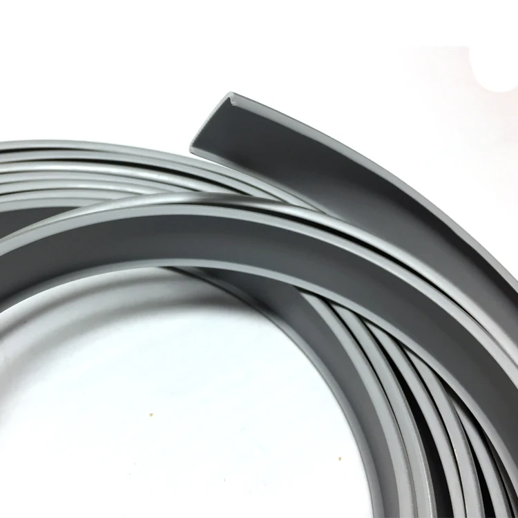 Extrusion Round Plastic Edge PVC Strip Flexible U Channel Trim