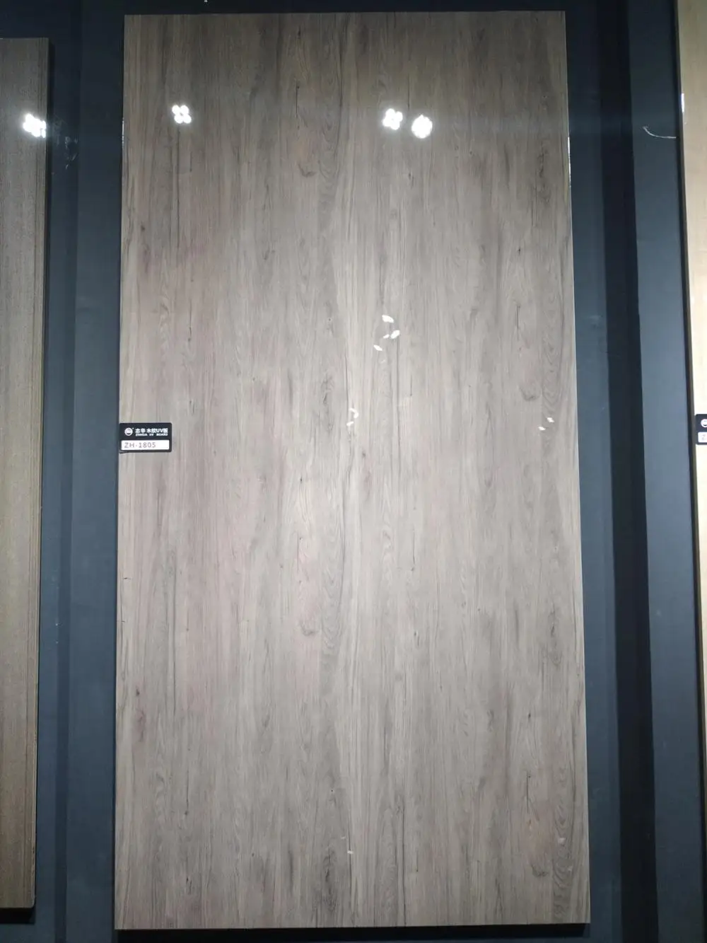 High gloss wood grain fiberboard mdf for furniture