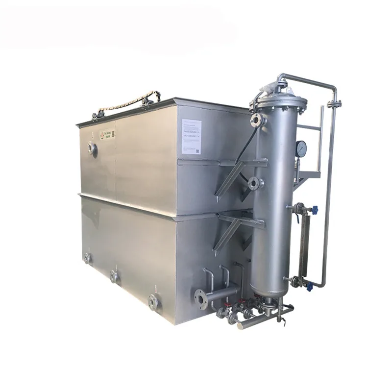 oil refining wastewater treatment dissolved air flotation units DAF
