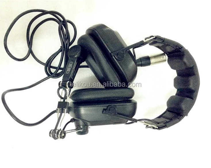  2021 TELIKOU new arrival HD-202 dual ear headset headband Anti-noise for professional audio sound