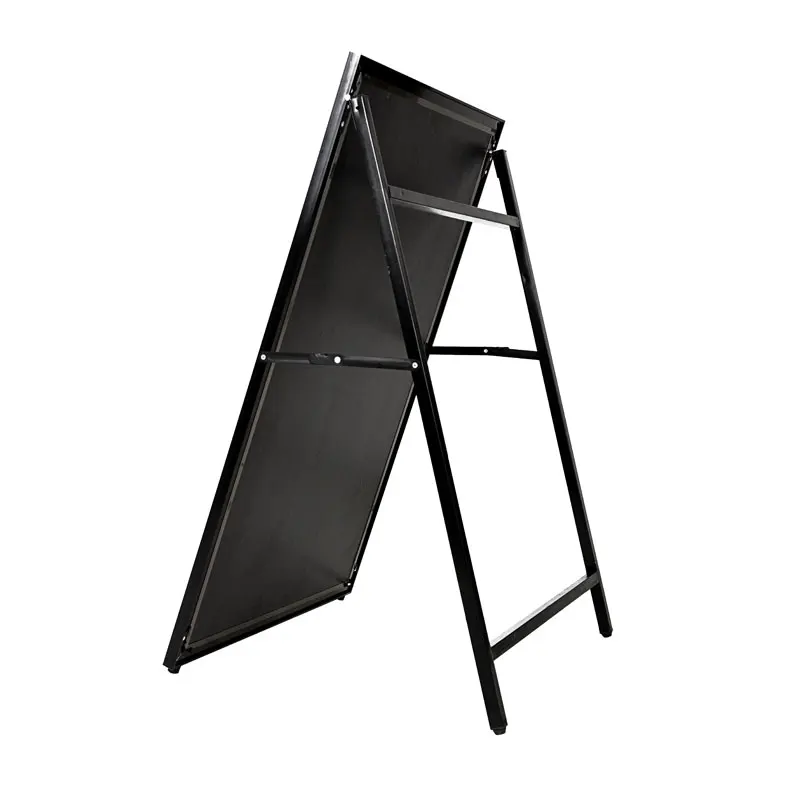 double sided outdoor led open sign vertical lcd panel stand advertising display led advertising stand