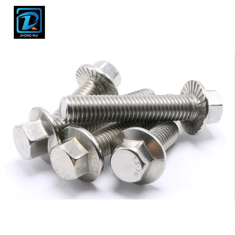 DIN 6921 304 Stainless Steel Hex Flange Bolt